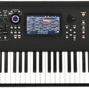 Teclado sintetizador Yamaha MODX8+ Plus 88 teclas contrapesadas com display e controles