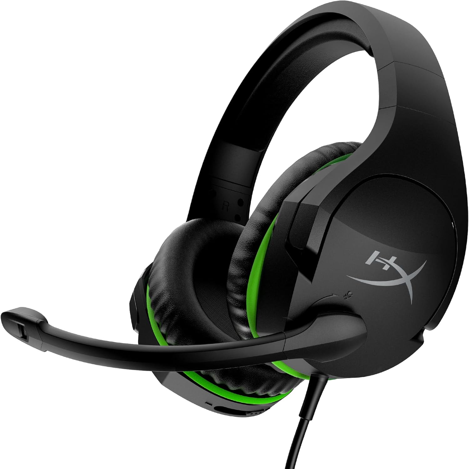 Headset HyperX CloudX Stinger Core para Xbox com microfone flexível e cabo 3.5mm