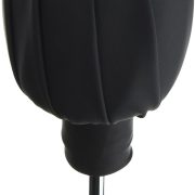 Batedor de pedal para cajon Latin Percussion LP1500B com espuma macia preta e logotipo LP branco