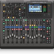 Behringer X32 COMPACT mesa de som digital 22 canais com display colorido e controles iluminados