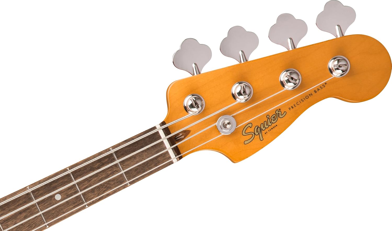 Cabeça do contrabaixo Squier Classic Vibe '60s Precision Bass branco vintage