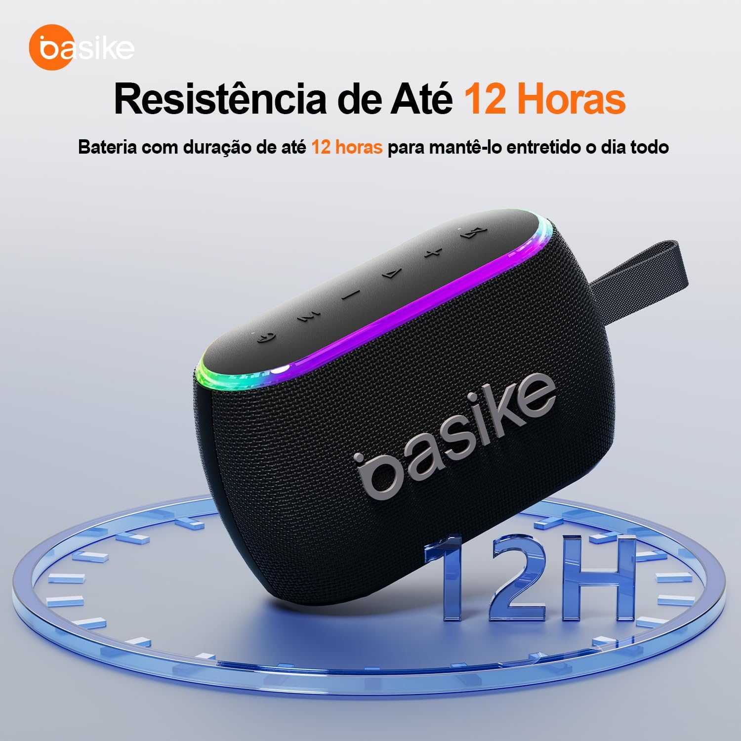 Caixa de som Bazik com bateria de até 12 horas de duração