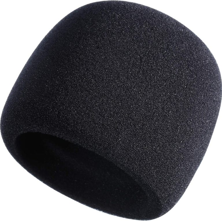 Capa protetora de espuma preta para microfone Blue Yeti Mudder