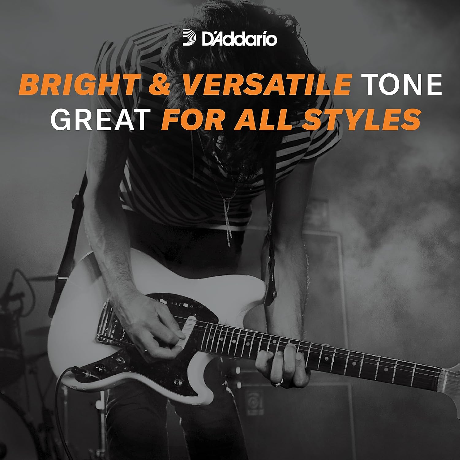Cordas para guitarra elétrica D'Addario XL Nickel Wound tom brilhante e versátil para todos os estilos