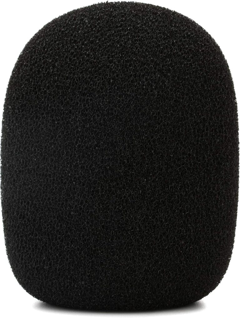 Filtro pop RØDE WS2 preto para microfone com protetor de vento em espuma