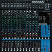 Mesa de som Yamaha MG16XU analógica 16 canais com USB vista superior