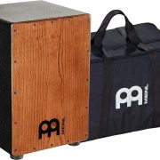 Meinl Percussion HCAJ1AWA cajon Headliner Series com cordas ajustáveis e bolsa acolchoada preta