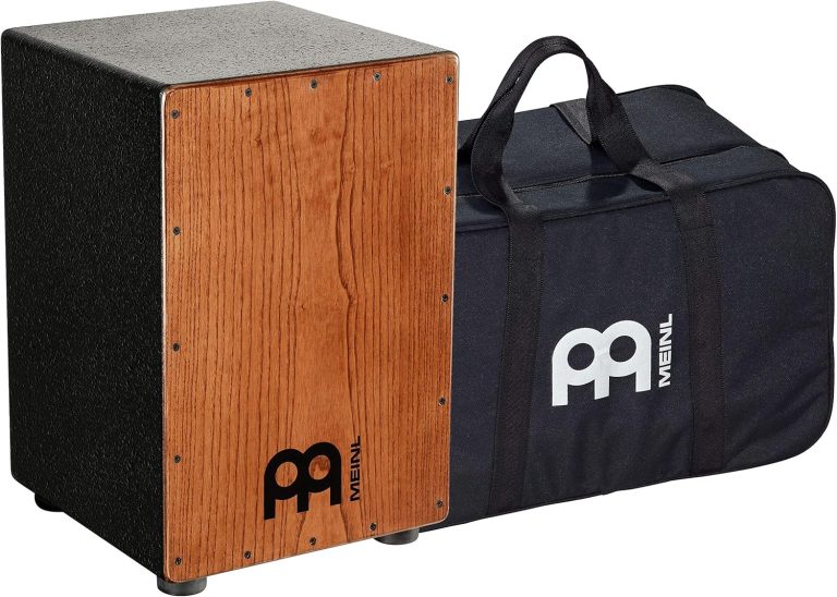 Meinl Percussion HCAJ1AWA cajon Headliner Series com cordas ajustáveis e bolsa acolchoada preta