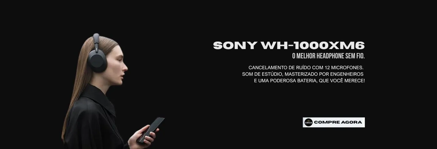 Headphone Sony WH-1000XM6