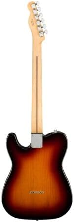 Fender Player Telecaster SS guitarra elétrica sunburst vista traseira braço maple