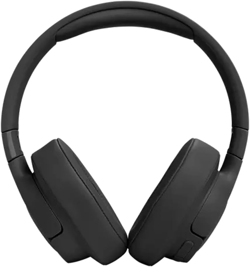 Fone de ouvido JBL Tune 770NC preto over-ear sem fio vista frontal