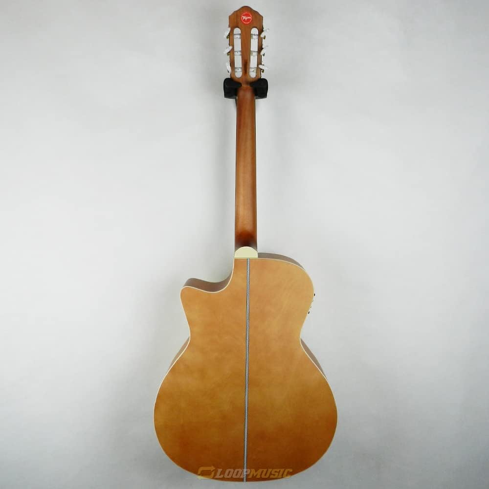 Parte traseira do violão Tagima TW27 NS Grand Auditorium cutaway eletroacústico com acabamento natural
