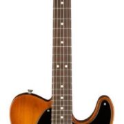 Fender American Performer Telecaster Honeyburst guitarra com fingerboard de rosewood vista frontal