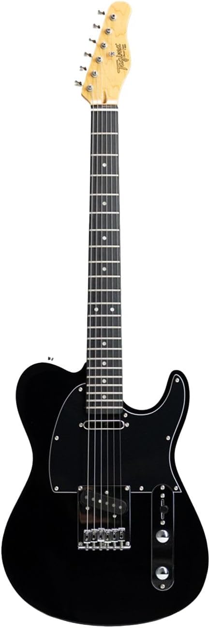 Guitarra elétrica Tagima Telecaster Classic T-550 preta com escala escura.