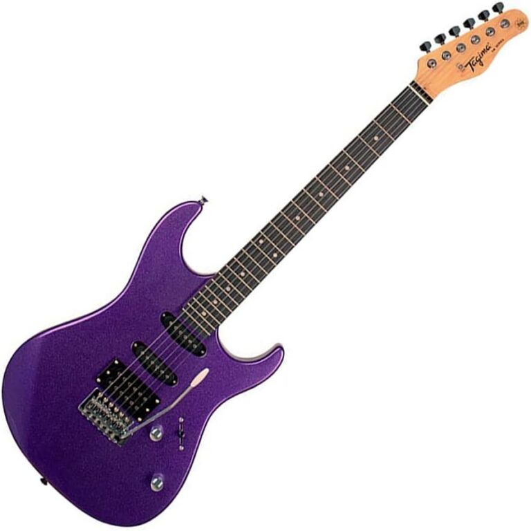 Guitarra elétrica Tagima TG 510 MP roxo metálico com ponte tremolo e 22 trastes