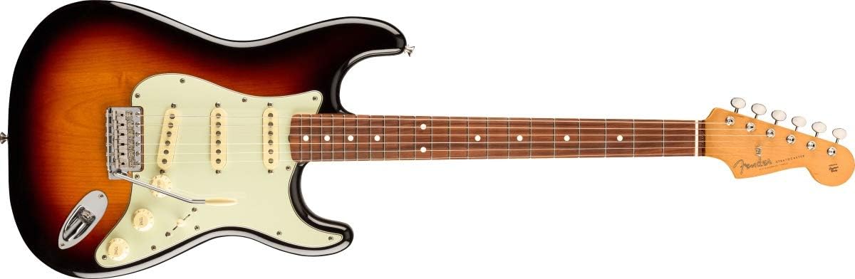 Guitarra elétrica Fender Vintera 60s Stratocaster Sunburst vista completa horizontal
