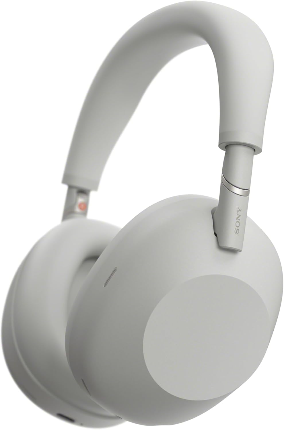 Fones de ouvido Sony WH-1000XM6 cinza claro over-ear com cancelamento de ruído