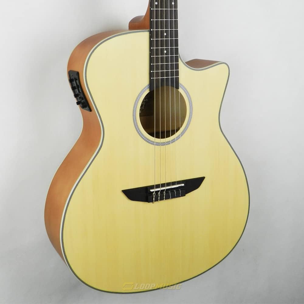 Violão Tagima TW27 NS Grand Auditorium cutaway eletroacústico com captador e cordas de nylon