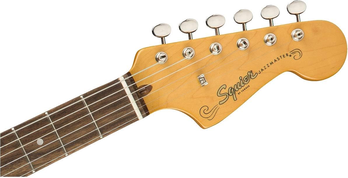 Cabeça do braço do Fender Classic Vibe '60s Jazzmaster baixo elétrico branco