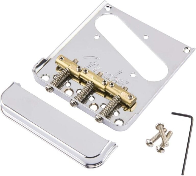Fender equipamento de guitarra elétrica American Professional Tele com 3 selas cromado com acessórios