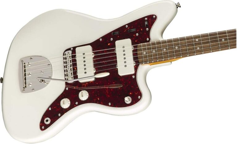 Fender Classic Vibe '60s Jazzmaster baixo elétrico branco 6 cordas destro