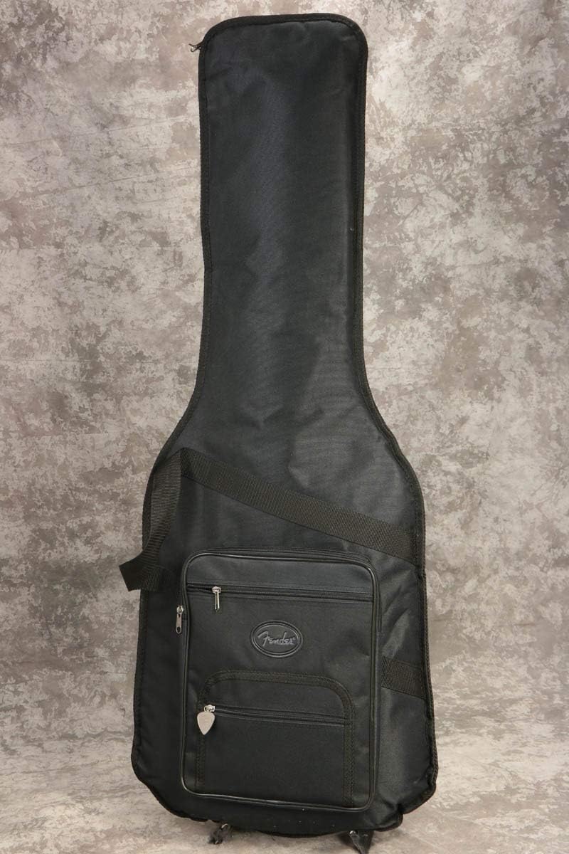 Capa preta para guitarra Fender Telecaster com bolsos frontais